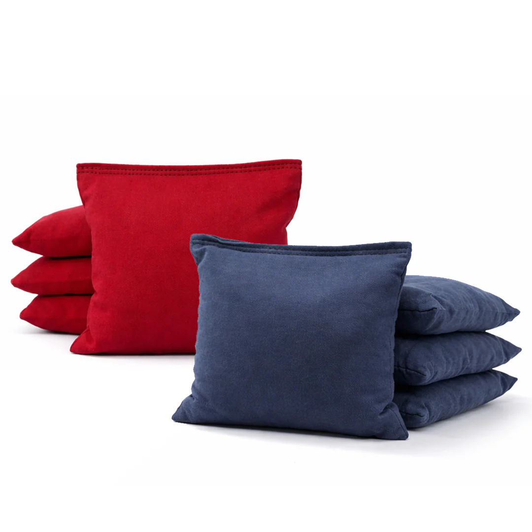 8 Premium Red & Blue Water & Rodent Proof Cornhole Bags