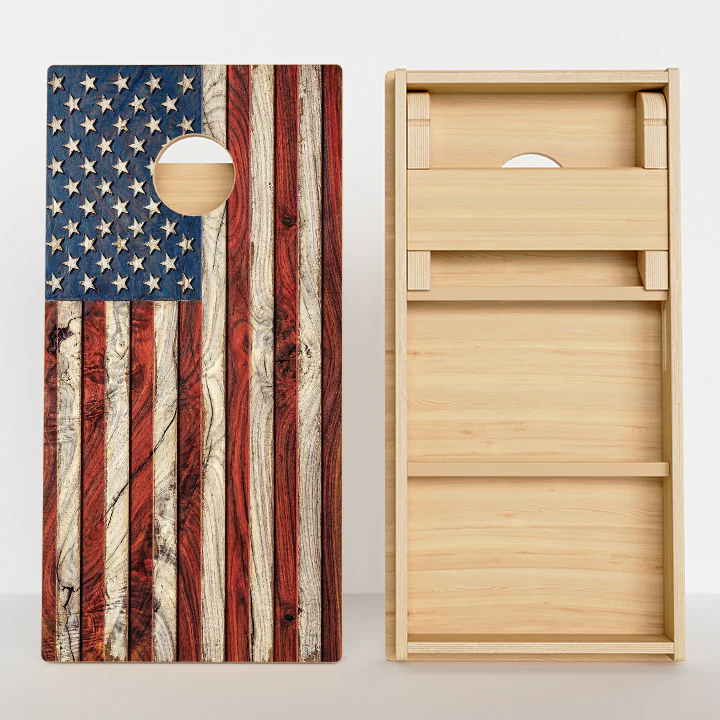 American Flag Professional Cornhole Boards - Image 2