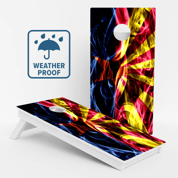 Arizona Flag Weather Proof Cornhole Boards