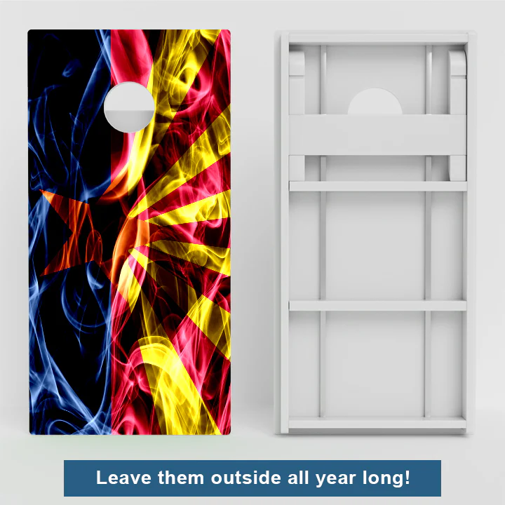 Arizona Flag Weather Proof Cornhole Boards - Image 2