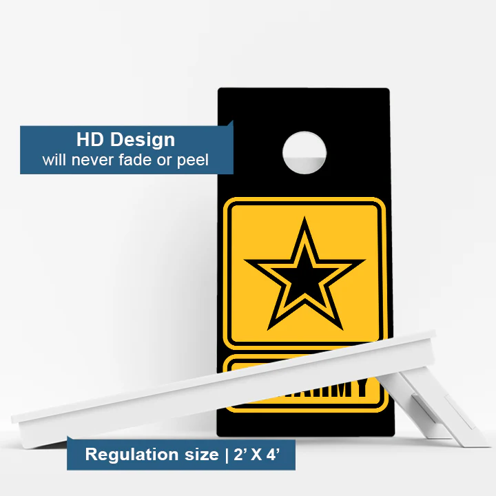 Army Weather Proof Cornhole Boards - Image 3