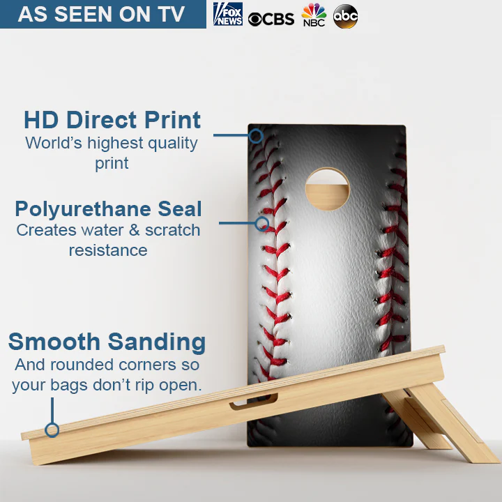 Baseball Professional Cornhole Boards - Image 3