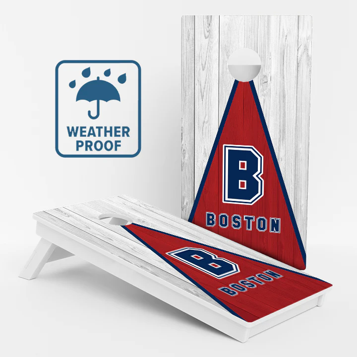 Boston Baseball Weather Proof Cornhole Boards