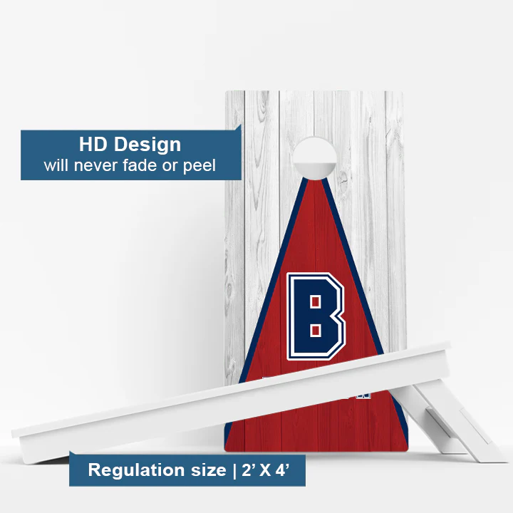 Boston Baseball Weather Proof Cornhole Boards - Image 3