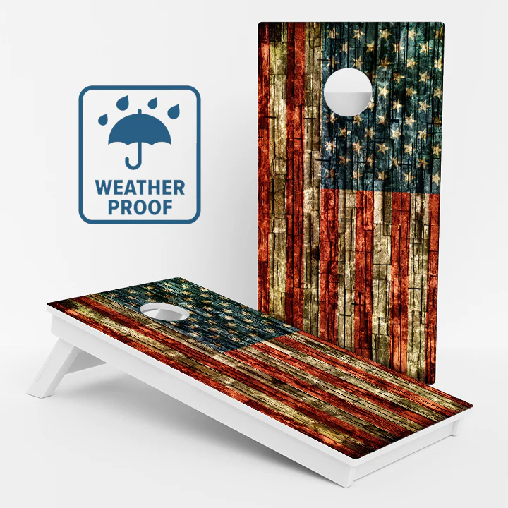 Brick Flag Weather Proof Cornhole Boards