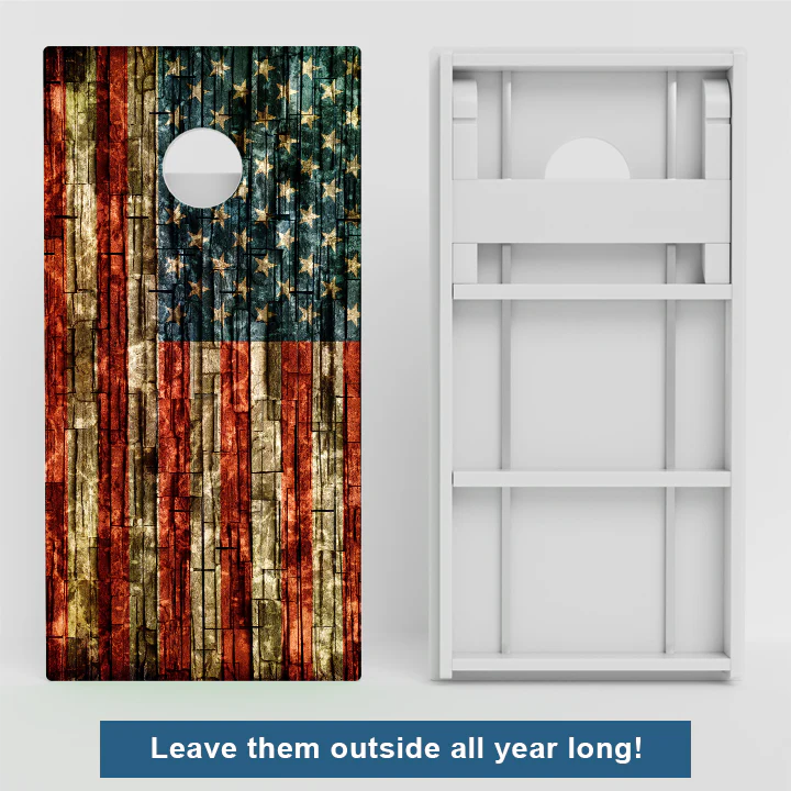 Brick Flag Weather Proof Cornhole Boards - Image 2