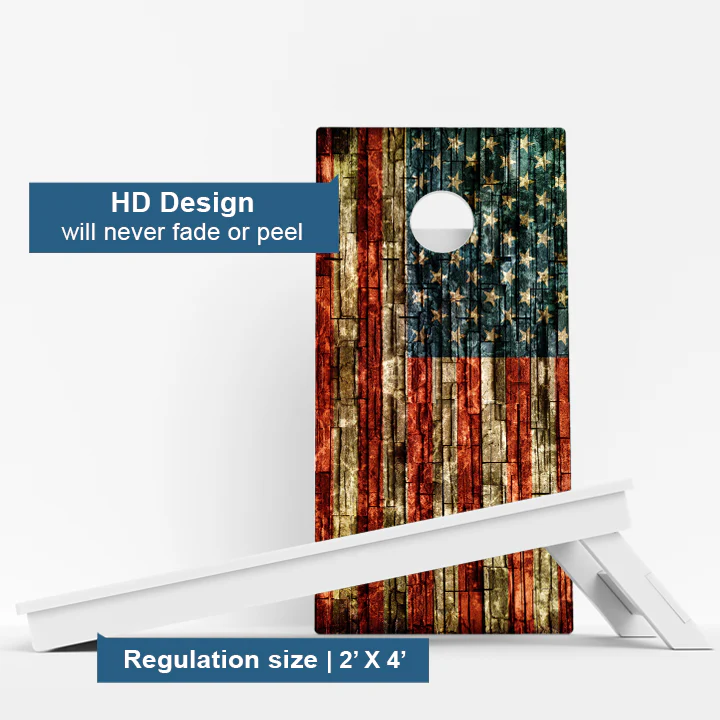 Brick Flag Weather Proof Cornhole Boards - Image 3