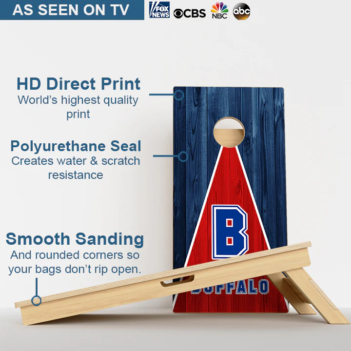 Buffalo Football Professional Cornhole Boards - Image 3