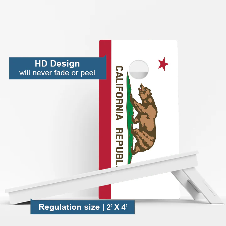 California Flag Weather Proof Cornhole Boards - Image 3