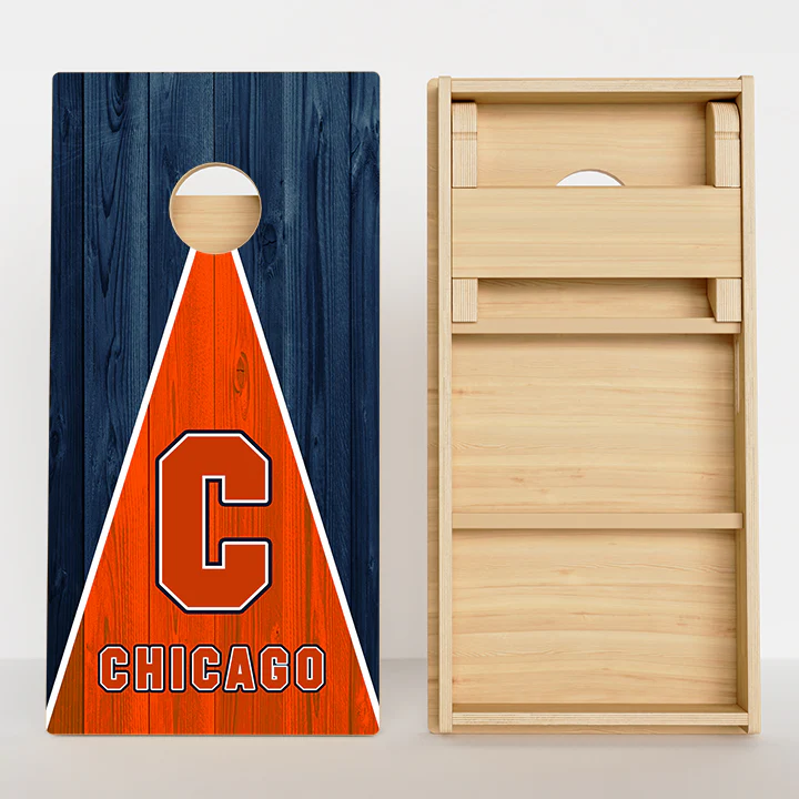 Chicago Football Professional Cornhole Boards - Image 2