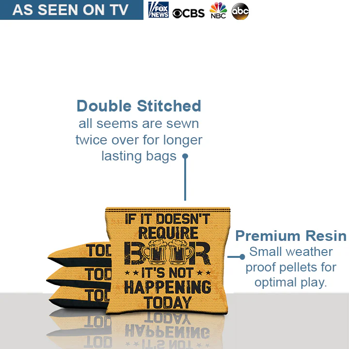 Beer Slogan Cornhole Bags - Image 4