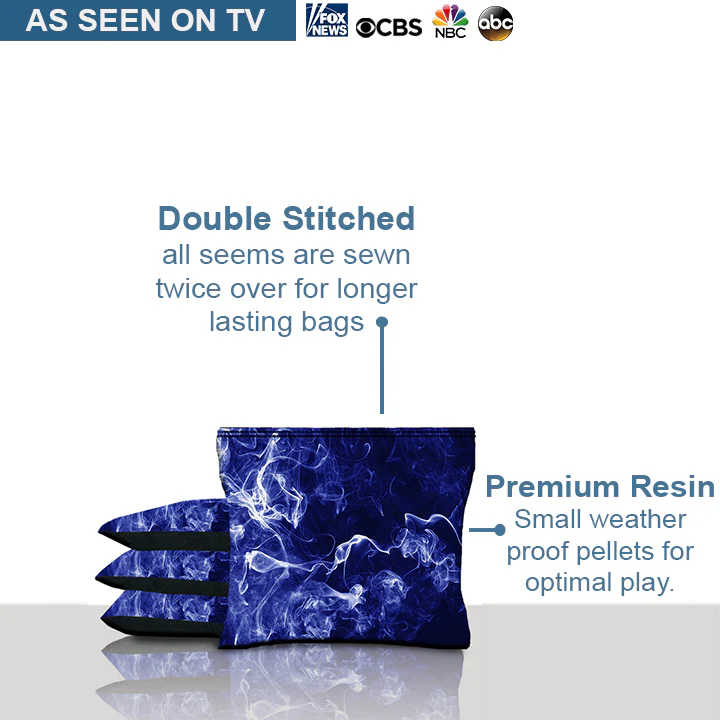 Blue Smoke Cornhole Bags - Image 4