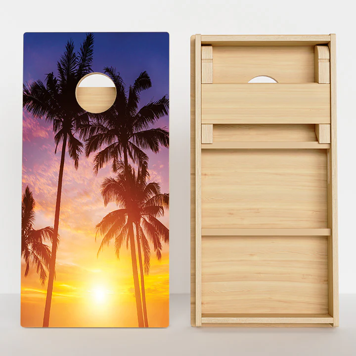 Beach Paradise Professional Cornhole Boards - Image 2