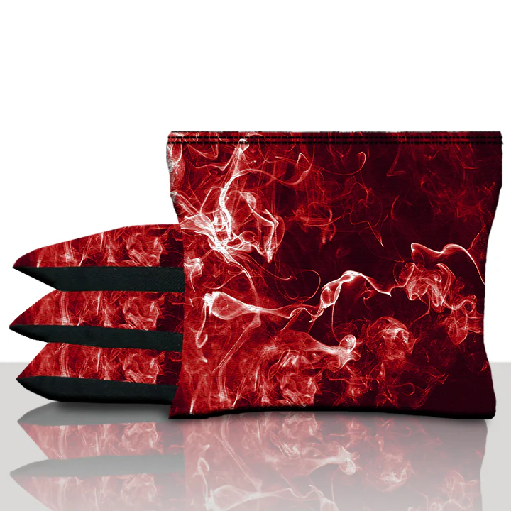 Red Smoke Cornhole Bags - Image 3