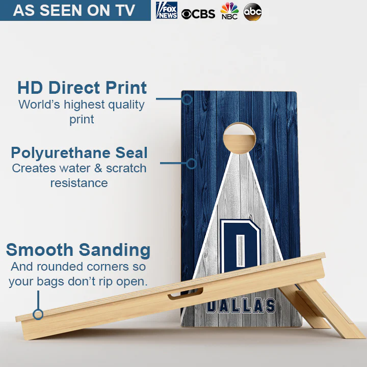 Dallas Football Professional Cornhole Boards - Image 3