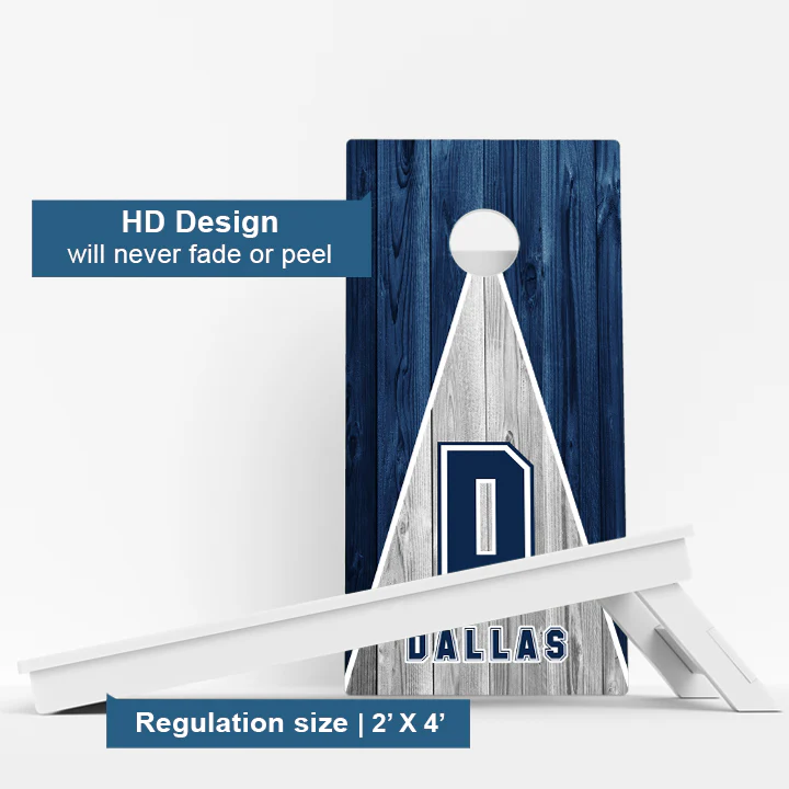 Dallas Football Weather Proof Cornhole Boards - Image 3