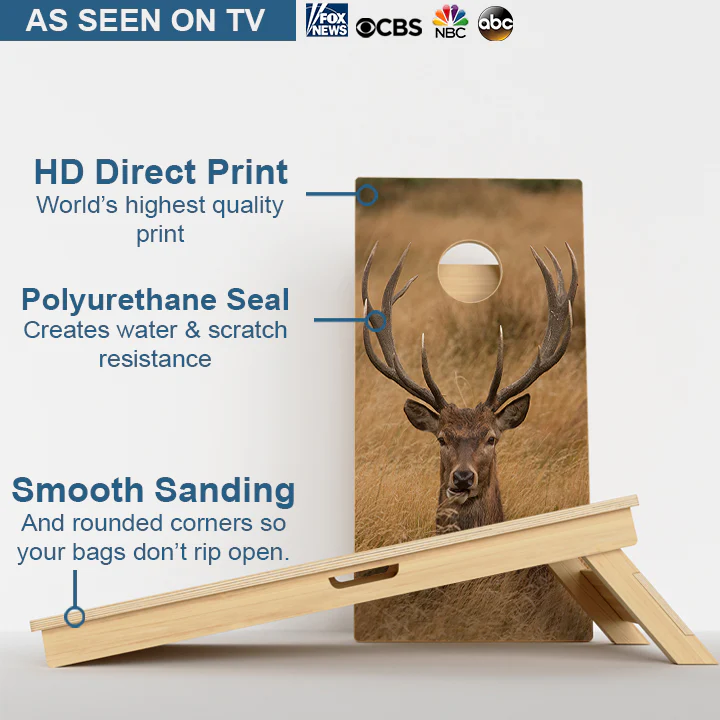 Deer Professional Cornhole Boards - Image 3