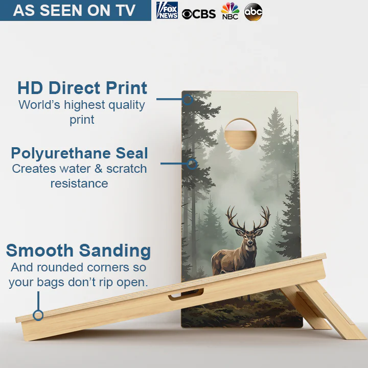 Deer Professional Cornhole Boards - Image 3