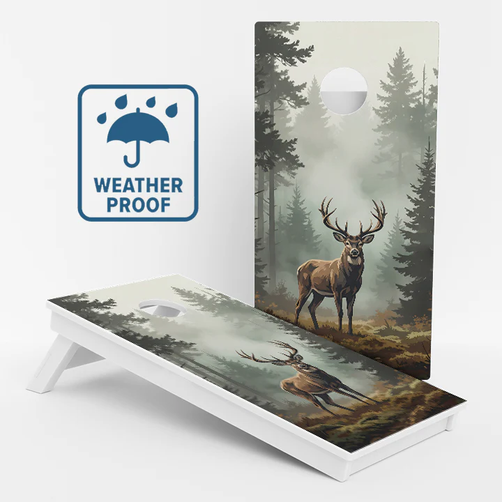Deer Weather Proof Cornhole Boards
