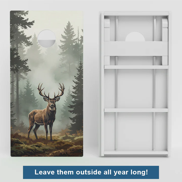 Deer Weather Proof Cornhole Boards - Image 2