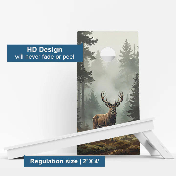 Deer Weather Proof Cornhole Boards - Image 3