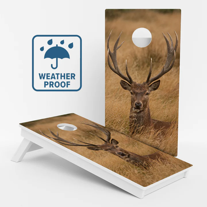Deer Weather Proof Cornhole Boards
