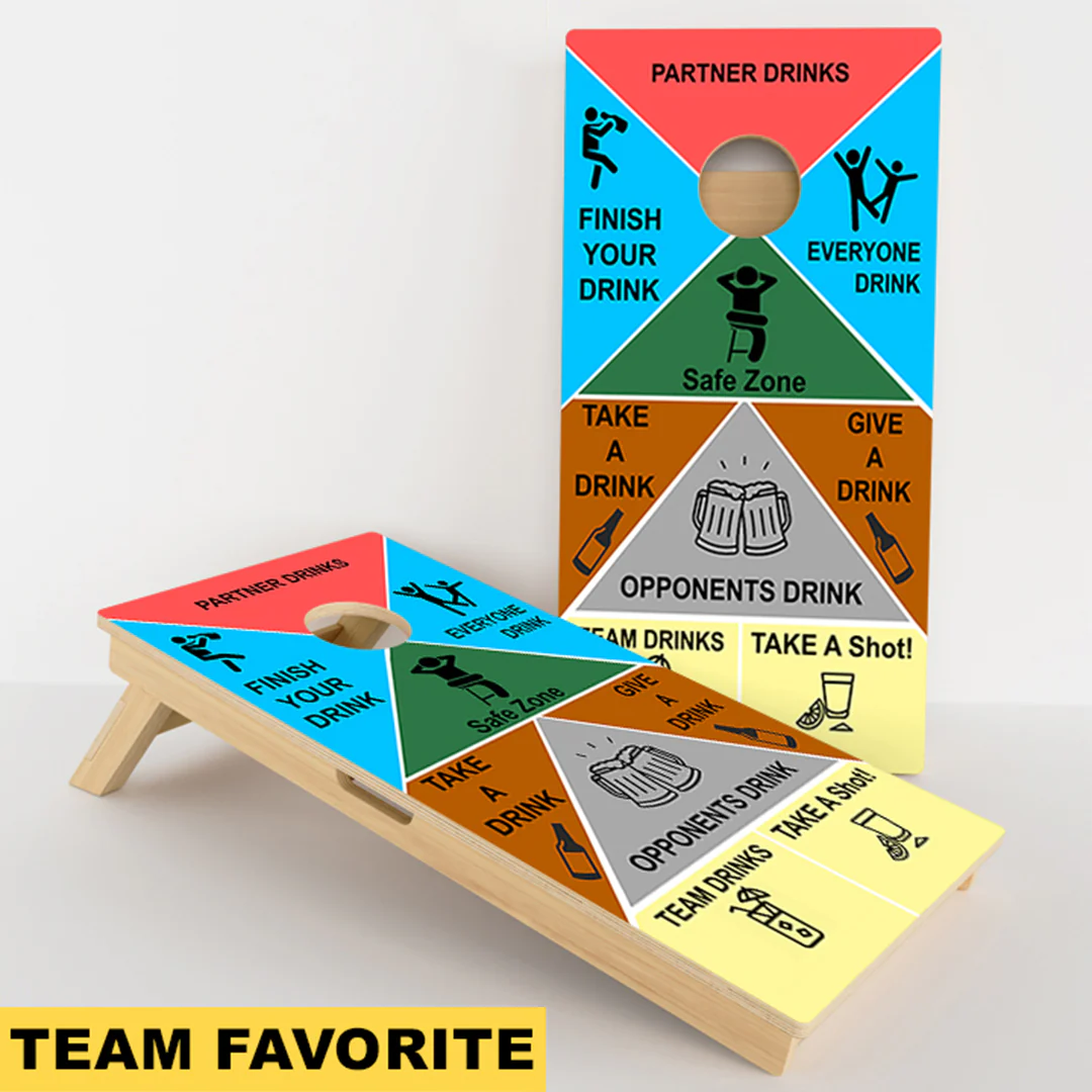 Drinking Game Professional Cornhole Boards