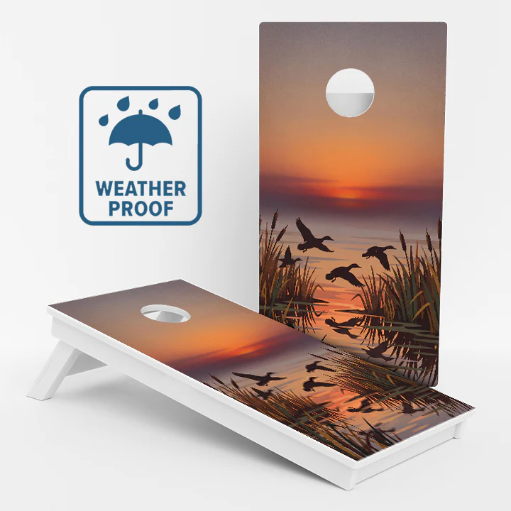 Ducks Weather Proof Cornhole Boards
