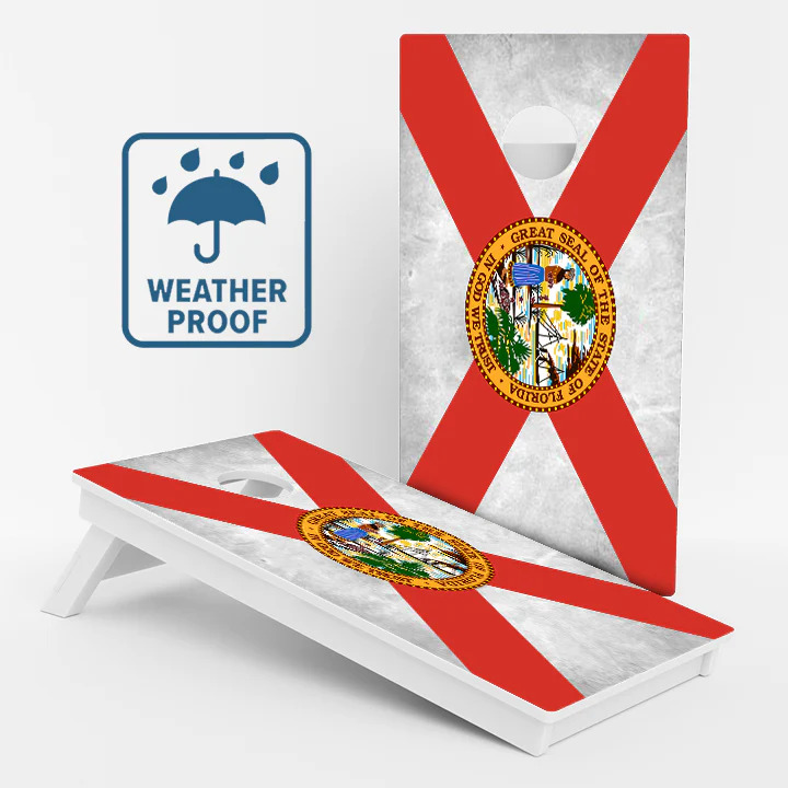 Florida Flag Weather Proof Cornhole Boards