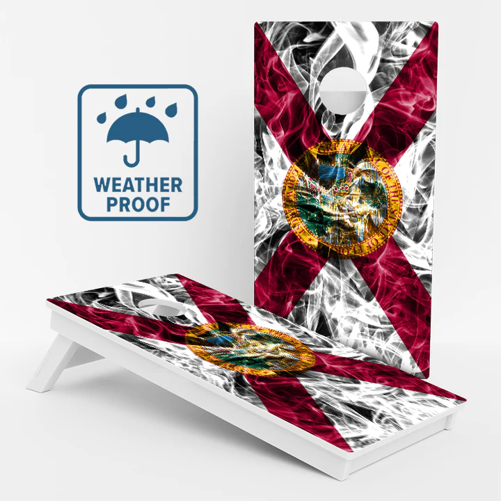 Florida Flag Weather Proof Cornhole Boards