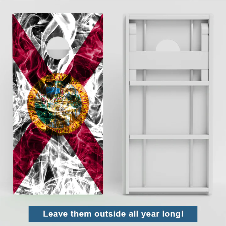 Florida Flag Weather Proof Cornhole Boards - Image 2