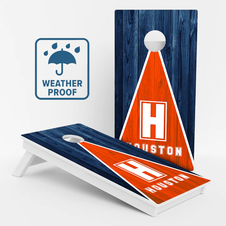 Houston Baseball Weather Proof Cornhole Boards