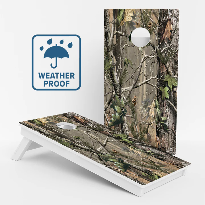 Hunters Camo Weather Proof Cornhole Boards