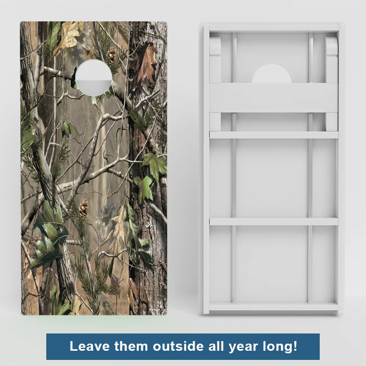 Hunters Camo Weather Proof Cornhole Boards - Image 2