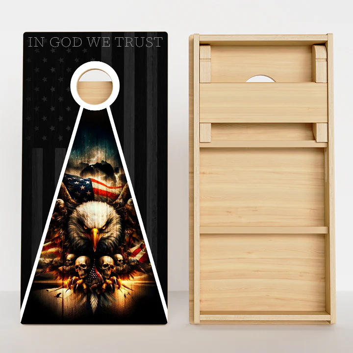 In God We Trust Professional Cornhole Boards - Image 2