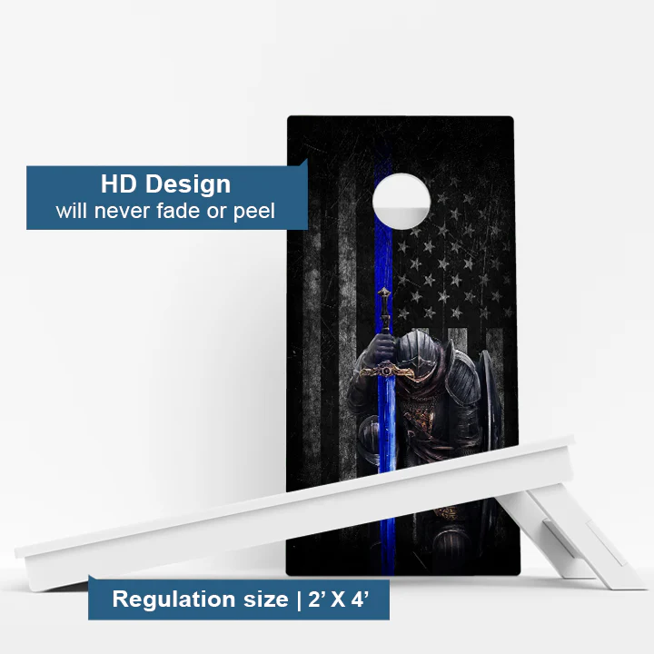 Knights Of Blue Weather Proof Cornhole Boards - Image 3