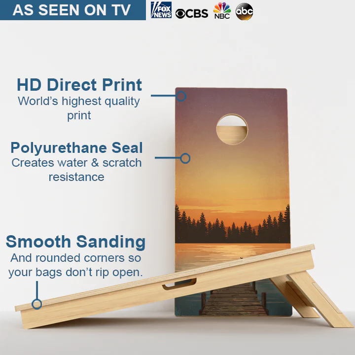 Lake View Professional Cornhole Boards - Image 3