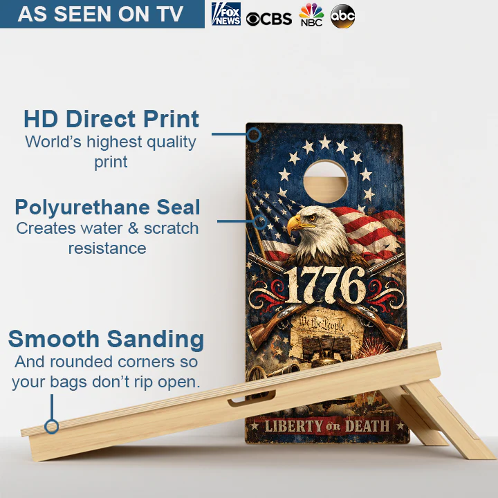 Liberty Or Death Professional Cornhole Boards - Image 3