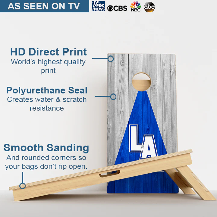 Los Angeles Baseball Professional Cornhole Boards - Image 3