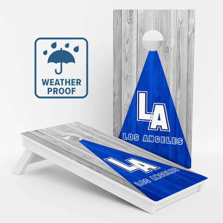 Los Angeles Baseball Weather Proof Cornhole Boards