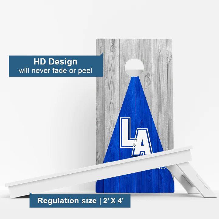 Los Angeles Baseball Weather Proof Cornhole Boards - Image 3