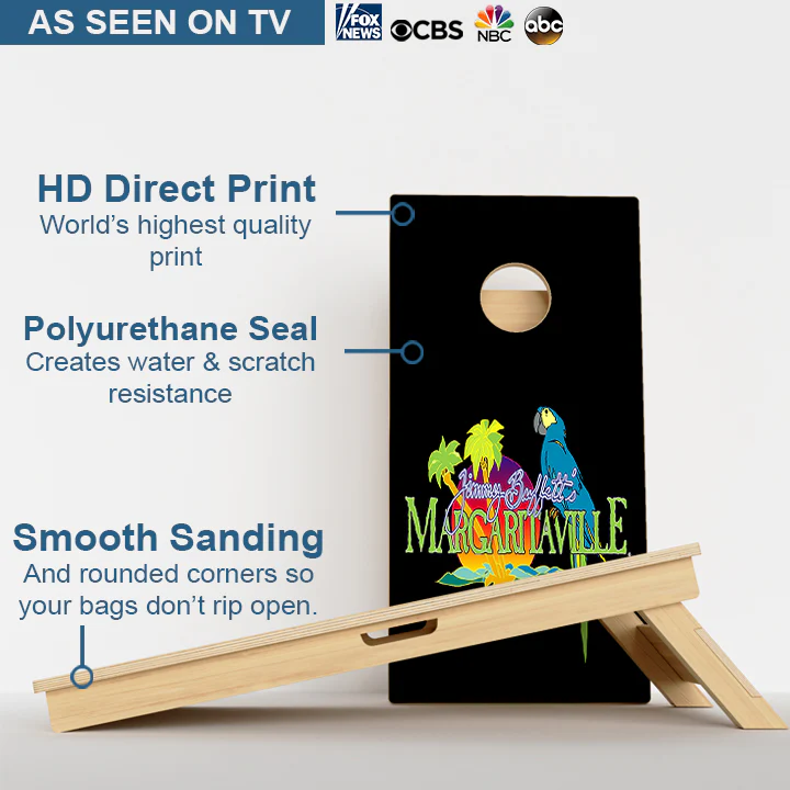 Margaritaville Jimmy Buffet Professional Cornhole Boards - Image 3