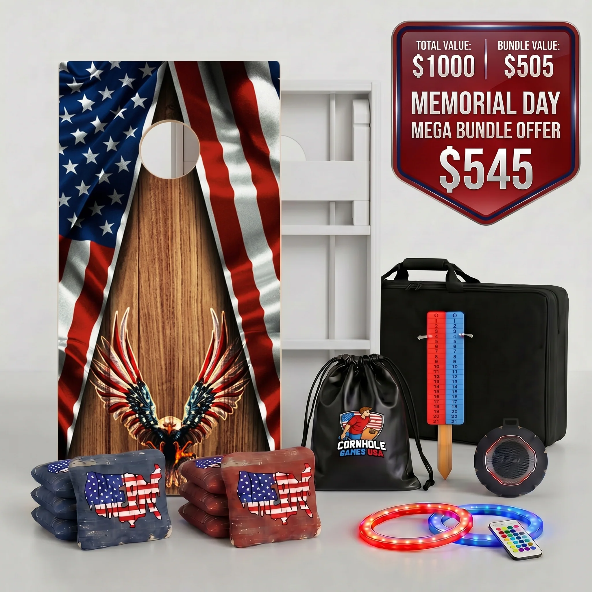 MEGA Bundle Weather Proof Patriotic Eagle