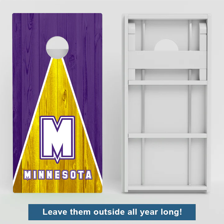 Minnesota Football Weather Proof Cornhole Boards - Image 2