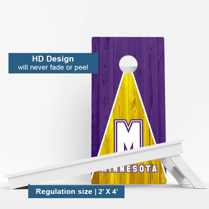 Minnesota Football Weather Proof Cornhole Boards - Image 3