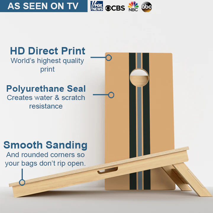Modern Art Professional Cornhole Boards - Image 3