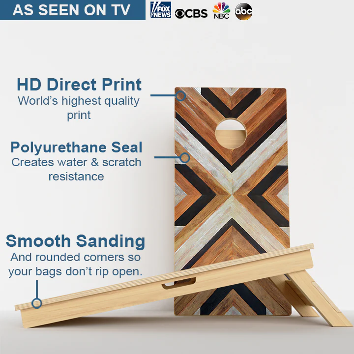 Modern Wood Panels Professional Cornhole Boards - Image 3