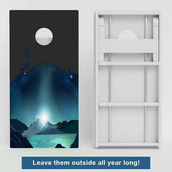 Mountains Weather Proof Cornhole Boards - Image 2