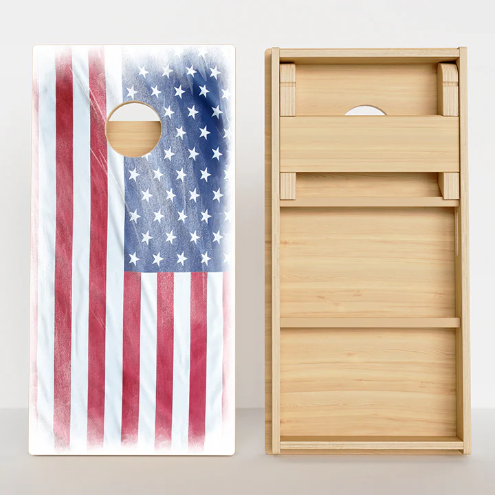Murky American Flag Professional Cornhole Boards - Image 2