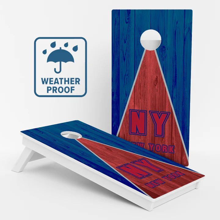 New York Football Weather Proof Cornhole Boards